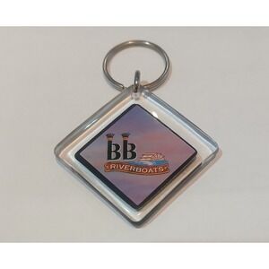 Vintage BB Front Riverboat‎ Keychain Keyring